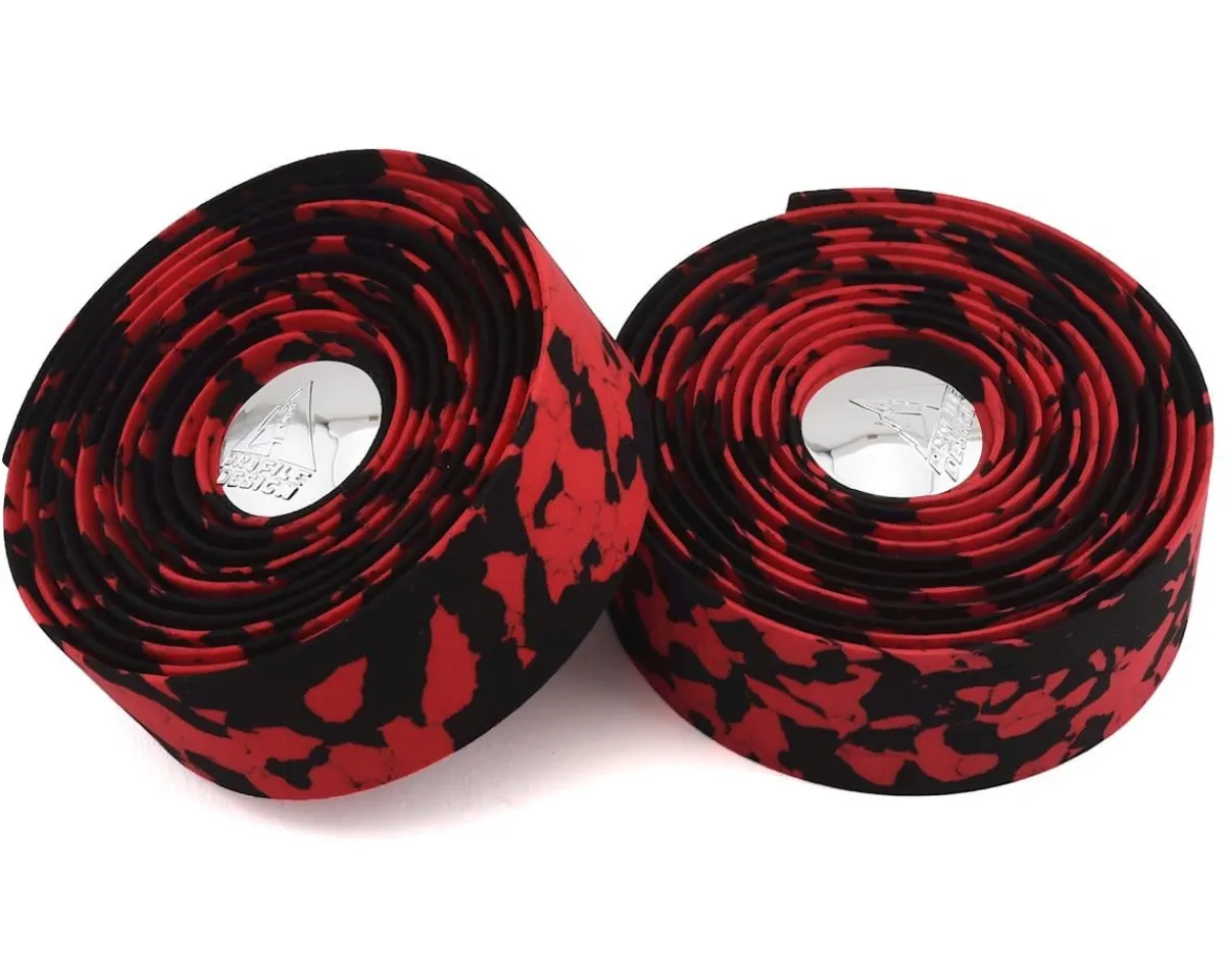 Profile Design Grips & Handlebar Tape|Cork Handlebar Tape (Black/Red Splash)
