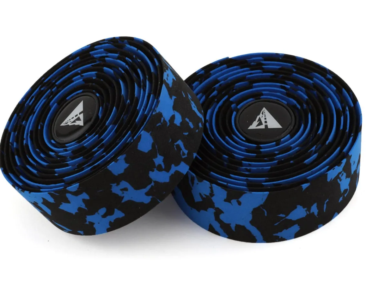 Profile Design Grips & Handlebar Tape|Cork Wrap Handlebar Tape (Black/Blue Splash)