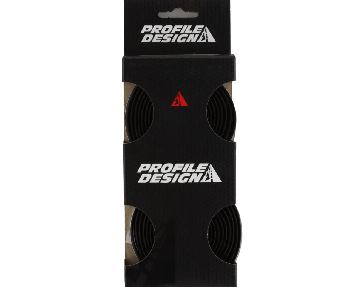 Profile Design Grips & Handlebar Tape|Cork Wrap Handlebar Tape (Black) (Adhesive)
