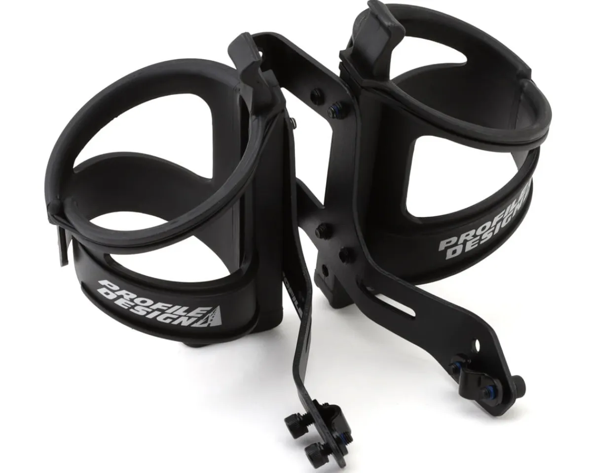 Profile Design Bottle Cages & Mounts|RM-L Saddle Mount Hydration System (Black)