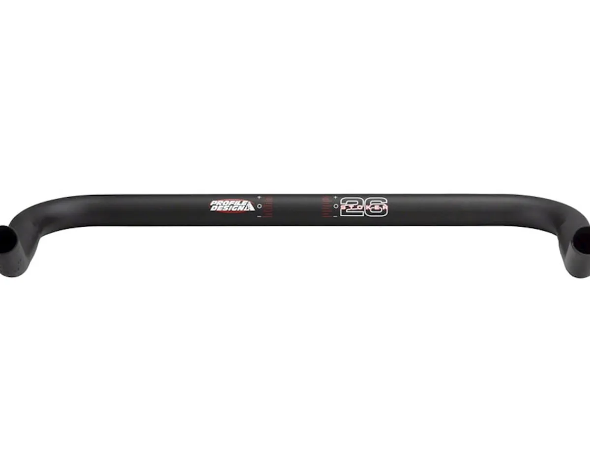 Profile Design Handlebars|Stoker 26 Aluminum Base Bar (Black) (26.0mm) (47cm)
