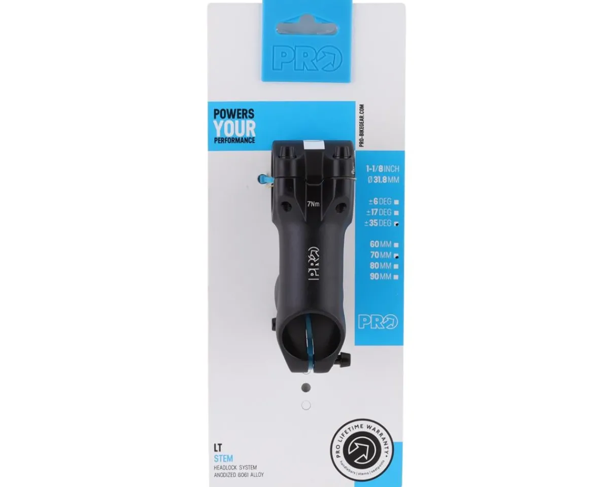 PRO Stems & Parts|LT Stem (Black) (31.8mm) (70mm) (35°)