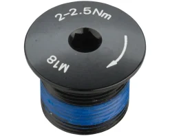 Promax Cranksets & Parts|Crank Spindle Fixing Bolt for 2-Piece Cranks (Black)