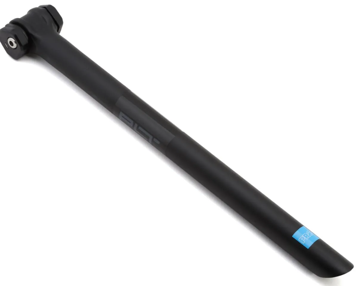 PRO Seatposts & Clamps|PLT Seatpost (Black) (27.2mm) (400mm) (0mm Offset)