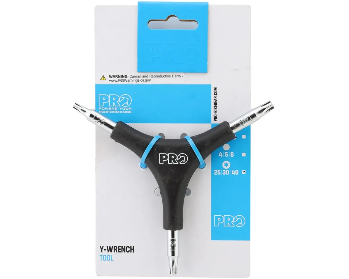 PRO Tools|Torx Y-Wrench (T25/T30/T40)