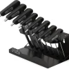PRO Tools|T-Wrench Set W/ Holder (Black)