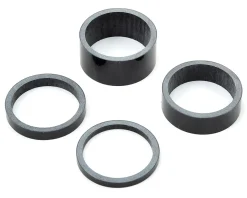 PRO Headsets & Spacers|1-1/8" UD Carbon Headset Spacer Set (Black) (3, 5, 10, 15mm)
