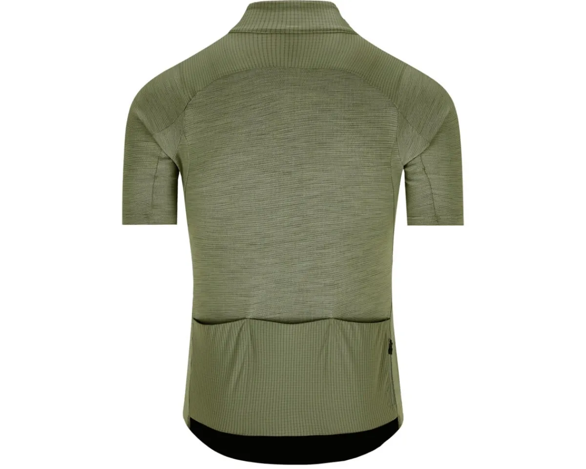 Q36.5 Jerseys|Summer Essentials|Adventure Tech Merino Jersey (Drab Green) (S)