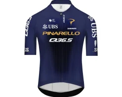 Q36.5 Jerseys|Summer Essentials|Gregarius Clima Pinarello- Pro Cycling Team Edition Jersey (Blue) (S)