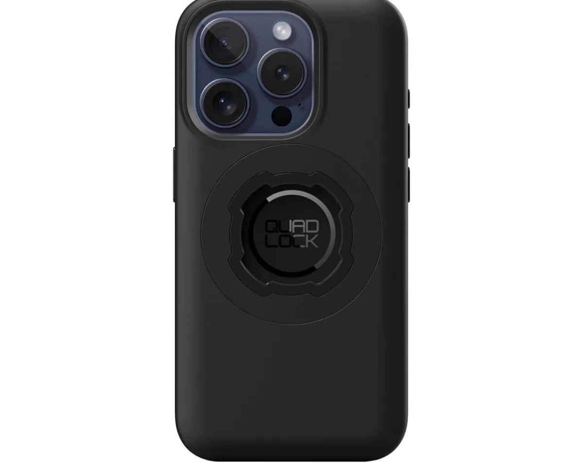 Quad Lock Mounts & Handlebar Accessories|iPhone 15 Pro MAG Case (Black)