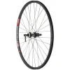Quality Wheels Wheels & Parts|Deore FH-QC300/DT E593 Wheel (Black) (Shimano HG) (Rear) (QR x 135mm) (29") (Centerlock) (Tubeless)