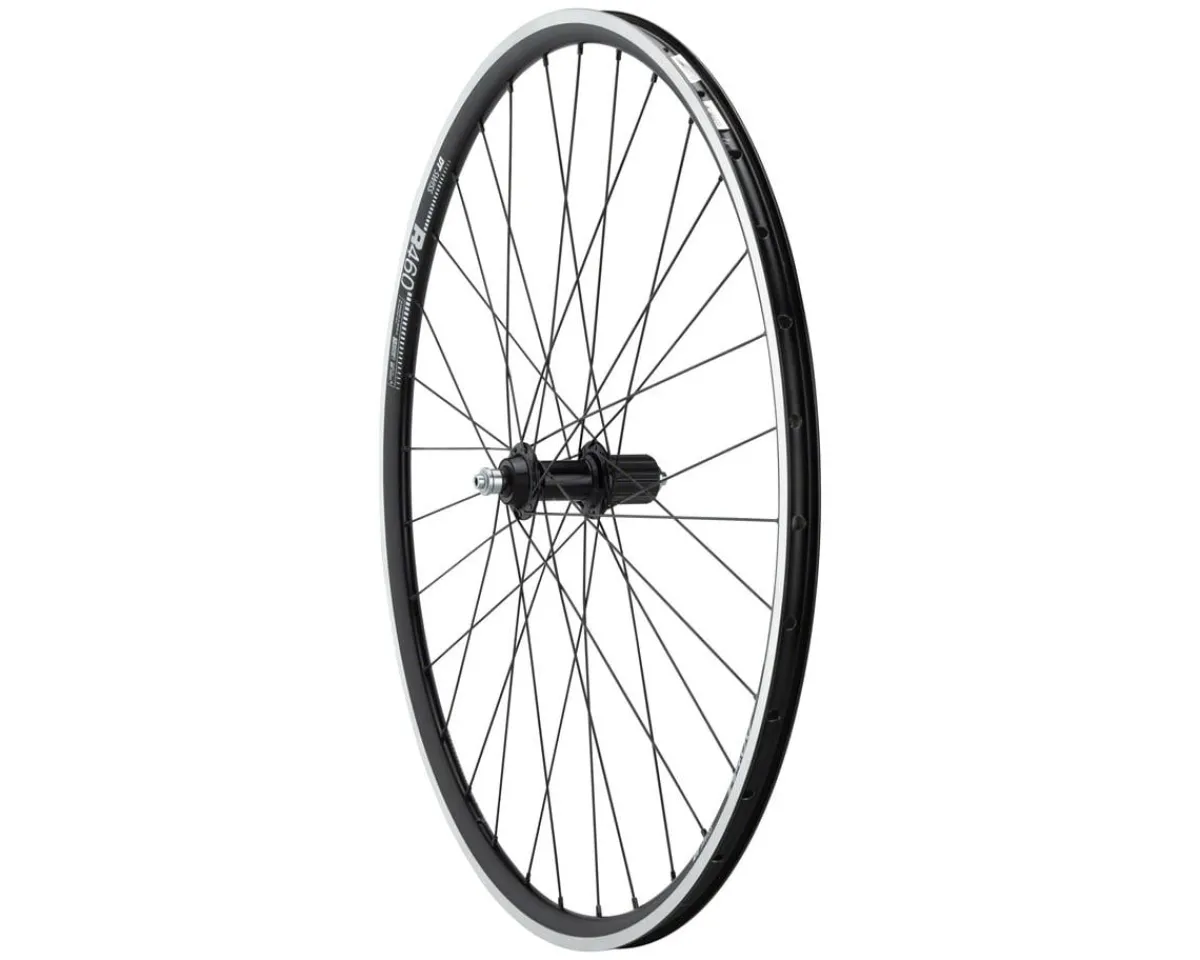 Quality Wheels Wheels & Parts|105/R460 Road Wheel (Black) (Shimano HG 11/12) (Rear) (QR x 130mm) (700c)