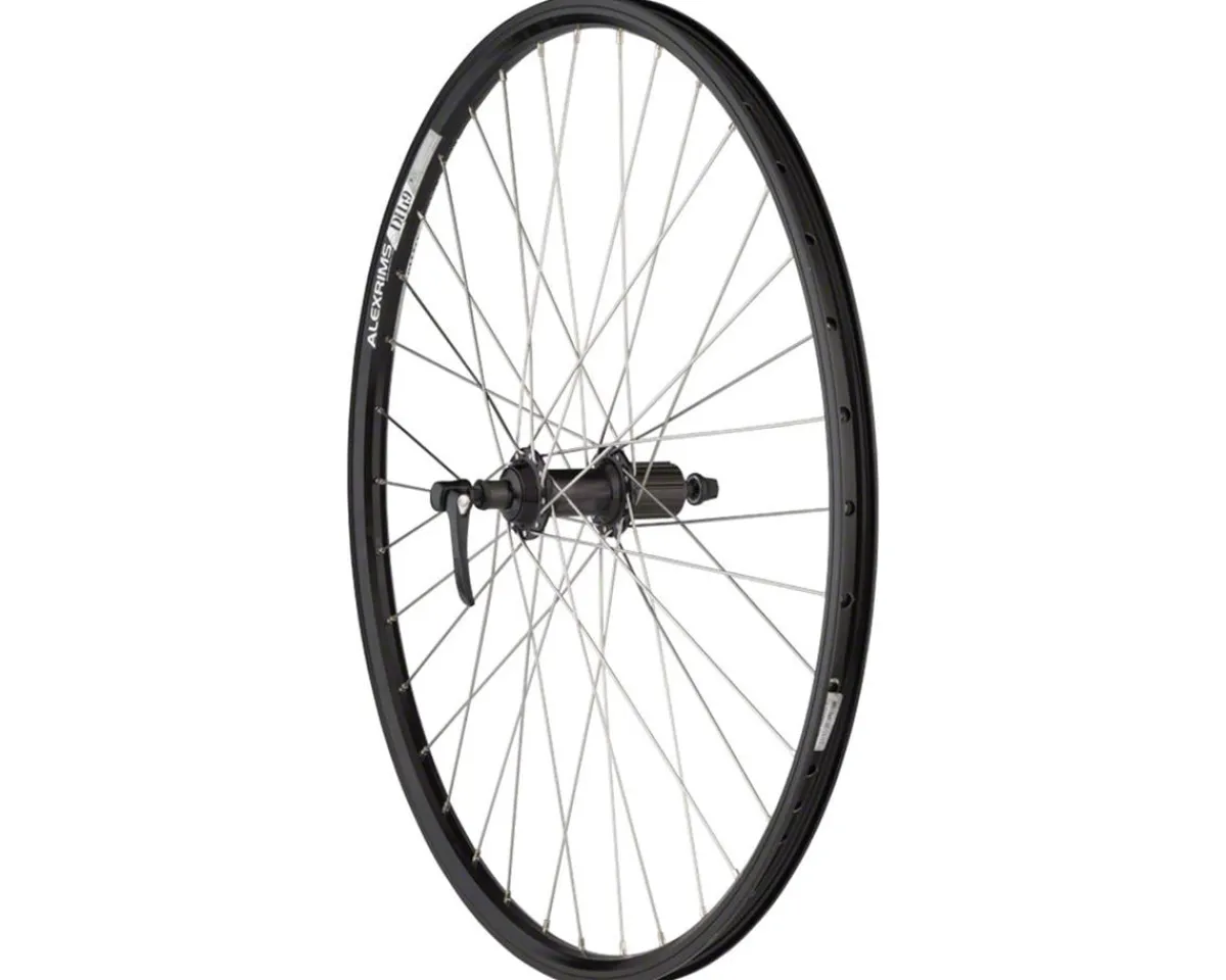 Quality Wheels Wheels & Parts|Shimano/DH19 Mountain Rear Wheel (Black) (Shimano HG) (QR x 135mm) (26")