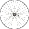 Quality Wheels Wheels & Parts|Single Wall Coaster Brake Rear Wheel (Silver) (3-Prong Cog) (3/8" x 124mm) (26")