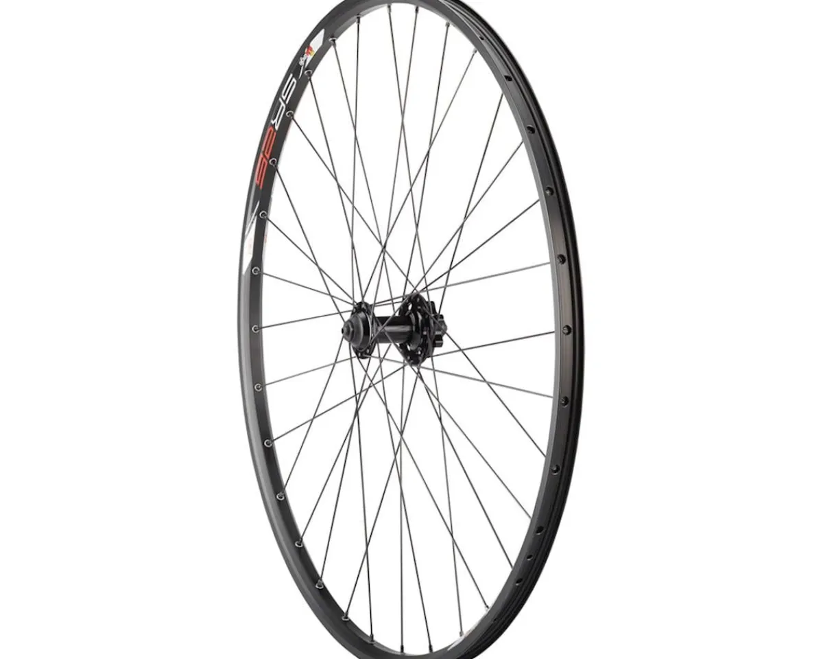 Quality Wheels Wheels & Parts|Value Double Wall Series Disc Front Wheel (Black) (QR x 100mm) (29") (6-Bolt) (Tubeless)