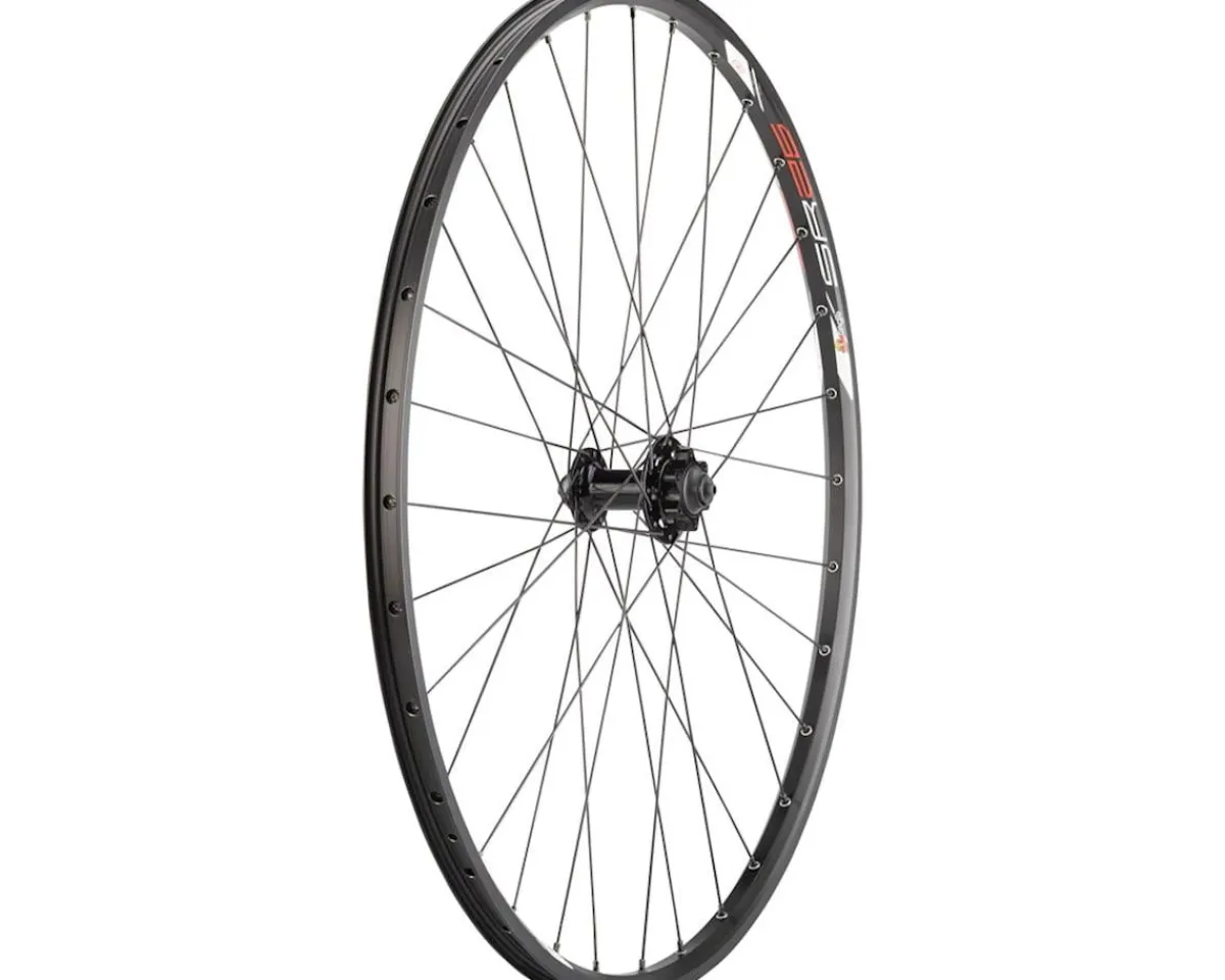 Quality Wheels Wheels & Parts|Value Double Wall Series Disc Front Wheel (Black) (QR x 100mm) (29") (6-Bolt) (Tubeless)