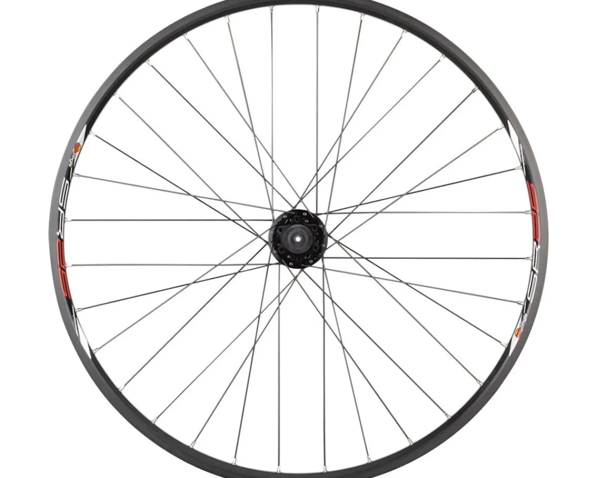 Quality Wheels Wheels & Parts|Value Double Wall Series Disc Rear Wheel (Black) (Shimano HG) (QR x 135mm) (26") (6-Bolt) (Tubeless)