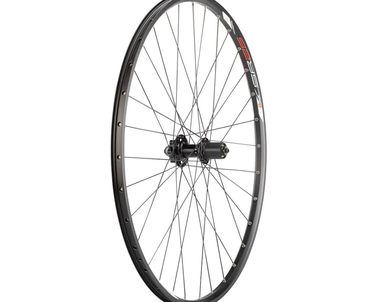 Quality Wheels Wheels & Parts|Value Double Wall Series Disc Rear Wheel (Black) (Shimano HG) (QR x 135mm) (29") (6-Bolt) (Tubeless)