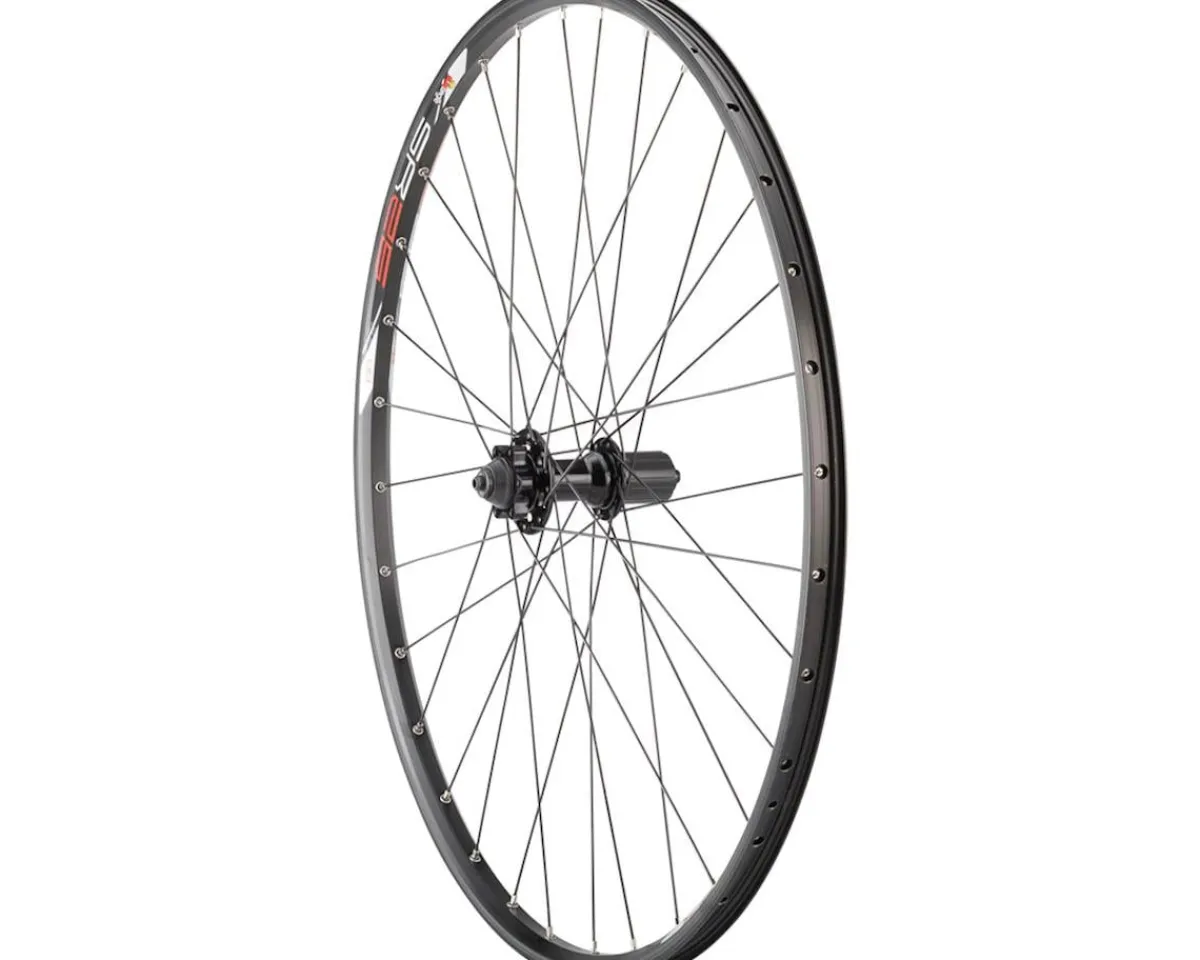 Quality Wheels Wheels & Parts|Value Double Wall Series Disc Rear Wheel (Black) (Shimano HG) (QR x 135mm) (29") (6-Bolt) (Tubeless)