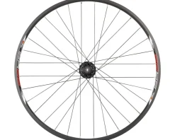 Quality Wheels Wheels & Parts|Value Double Wall Series Disc Front Wheel (Black) (QR x 100mm) (26