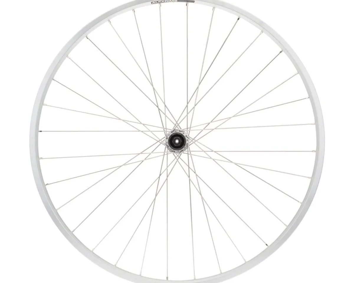 Quality Wheels Wheels & Parts|Value Double Wall Series Rear Wheel (700c) (QR x 130mm) (Rim Brake) (HG 10) (Silver) (Clincher)