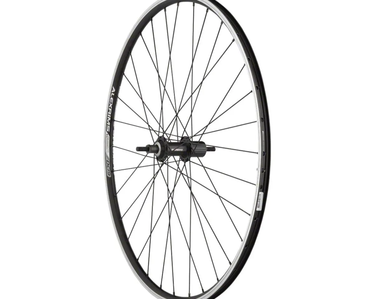 Quality Wheels Wheels & Parts|Value Double Wall Series Rear Wheel (700c) (10 x 1 x 135mm) (Rim Brake) (HG 10) (Clincher)