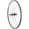 Quality Wheels Wheels & Parts|Value Double Wall Series Rim/Disc Rear Wheel (Black) (Shimano HG) (QR x 135mm) (26") (Centerlock/Rim Brake) (Tubeless)
