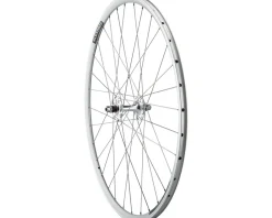 Quality Wheels Wheels & Parts|Value Double Wall Series Track Front Wheel (Silver) (9 x 100mm) (700c) (Cartridge)