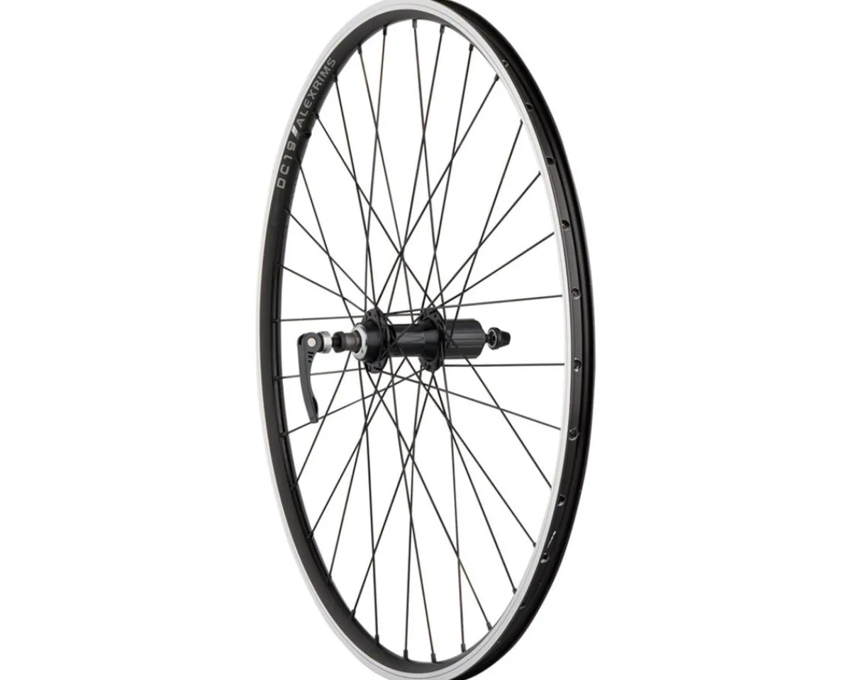 Quality Wheels Wheels & Parts|Value Rim Brake Rear Wheel (Black) (Shimano HG) (QR x 135mm) (26")