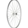 Quality Wheels Wheels & Parts|Value Single Wall Series Front Wheel (27") (QR x 100mm) (Rim Brake) (Silver) (Clincher)