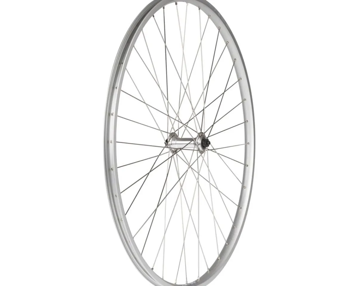 Quality Wheels Wheels & Parts|Value Single Wall Series Front Wheel (27") (QR x 100mm) (Rim Brake) (Silver) (Clincher)