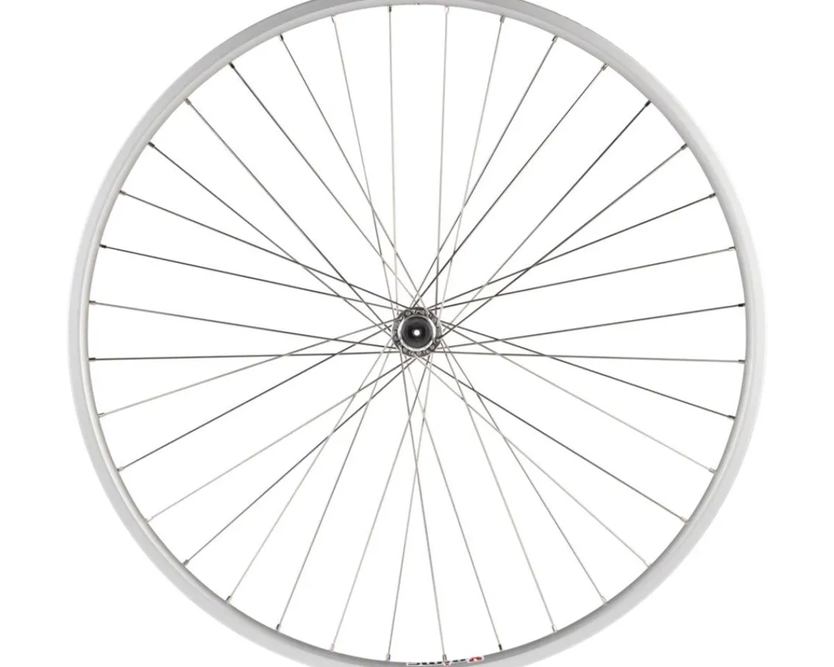 Quality Wheels Wheels & Parts|Value Single Wall Series Front Wheel (27") (QR x 100mm) (Rim Brake) (Silver) (Clincher)