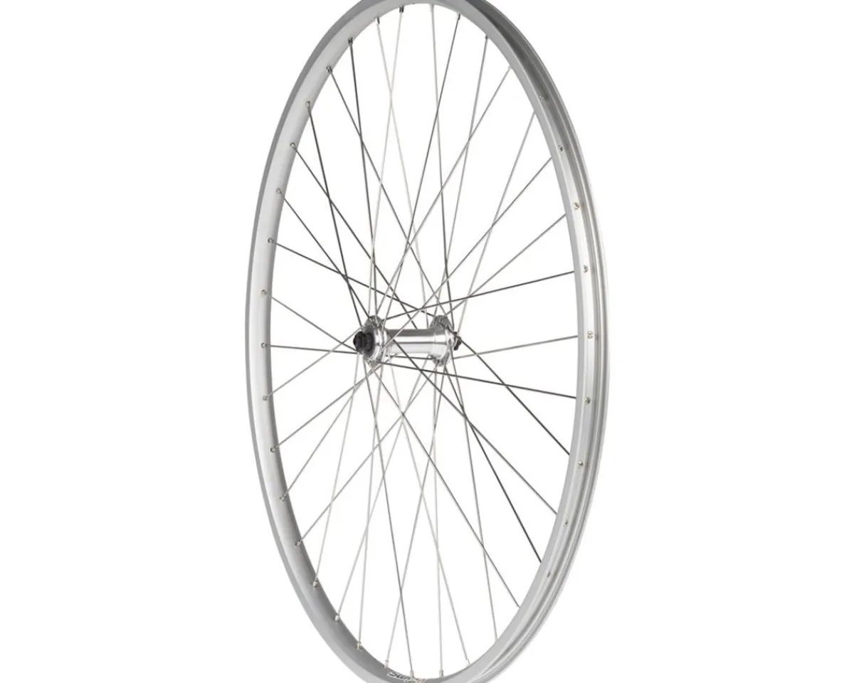Quality Wheels Wheels & Parts|Value Single Wall Series Front Wheel (27") (QR x 100mm) (Rim Brake) (Silver) (Clincher)