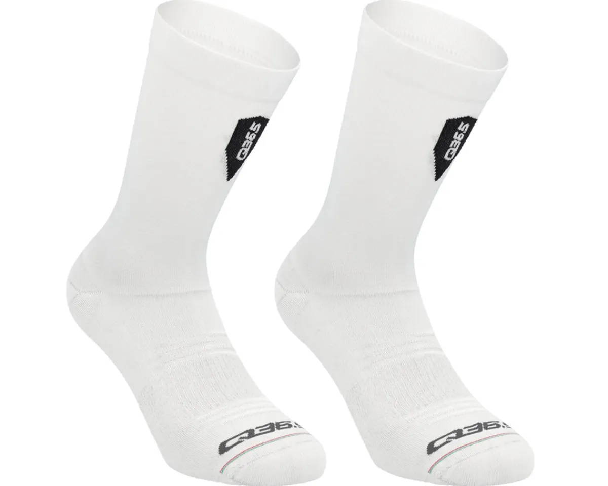 Q36.5 Clothing Accessories|Shoes, Socks, & Footwear|Ultra Signature 17 Socks (White) (36-39)