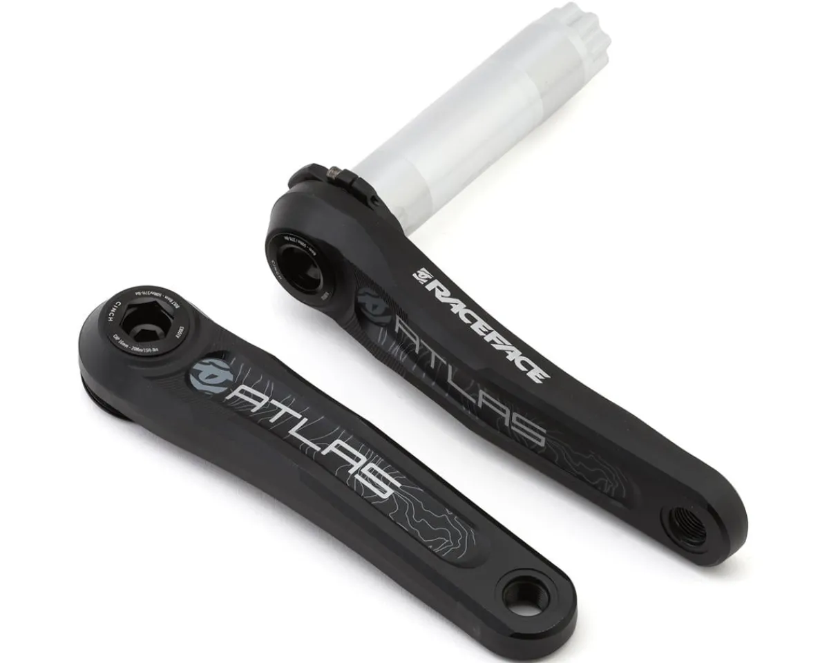Race Face Cranksets & Parts|Atlas Cinch Crankset (Black) (10-12 Speed) (30mm Spindle) (165mm) (Direct Mount) (SuperBoost)