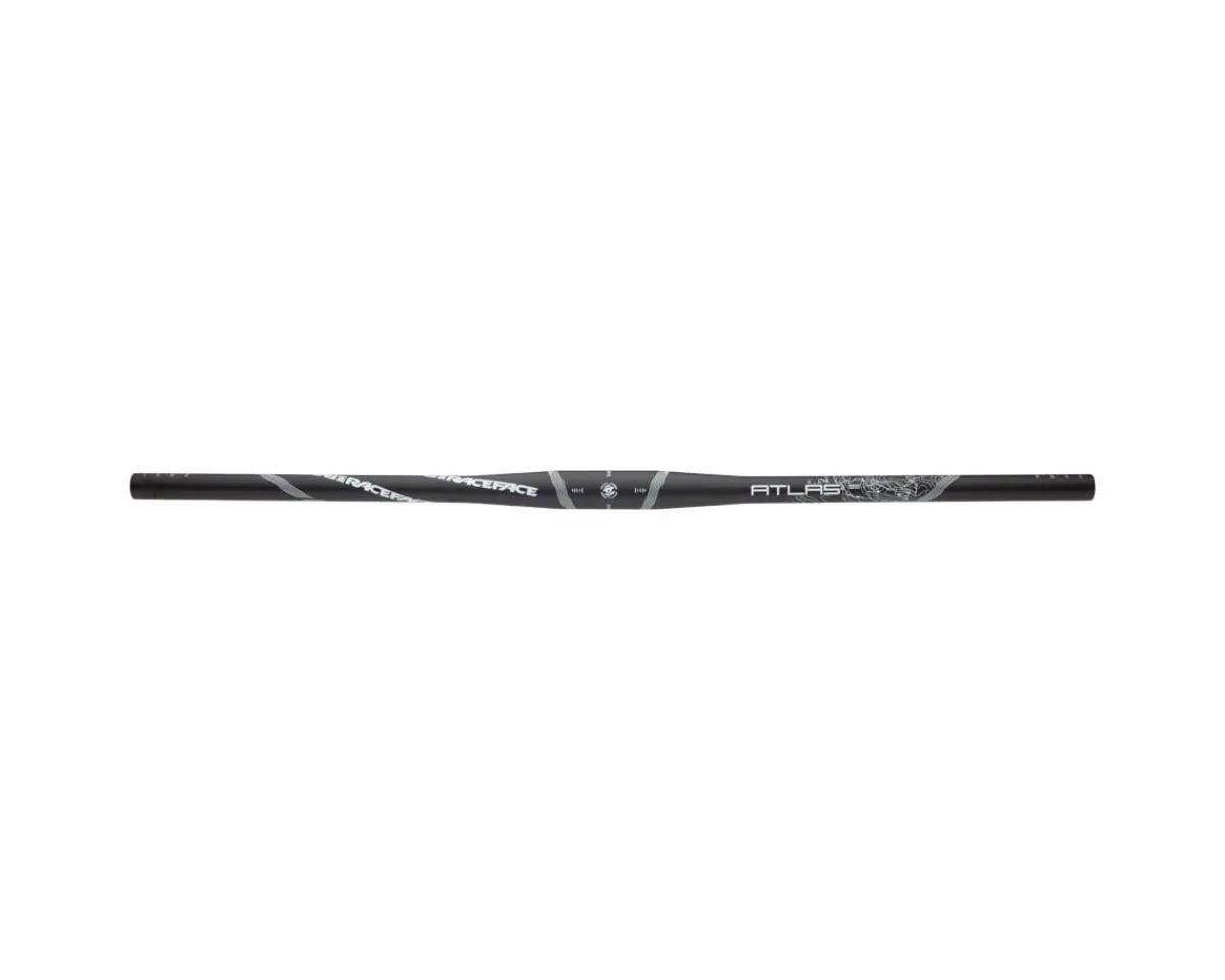 Race Face Handlebars|Atlas Flat Handlebar (Black) (31.8mm) (0mm Rise) (785mm) (9° Sweep)