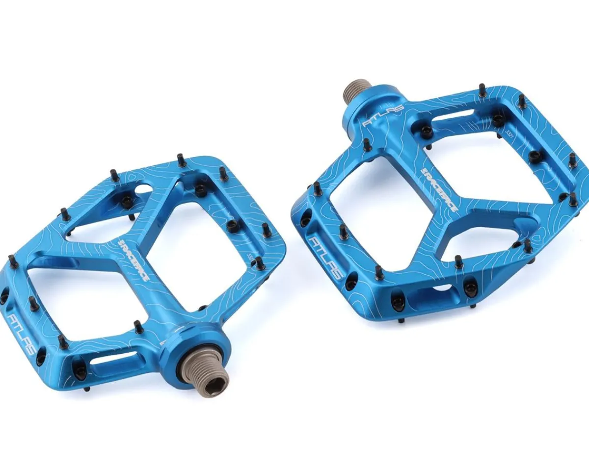 Race Face Pedals & Cleats|Atlas Platform Pedals (Blue)