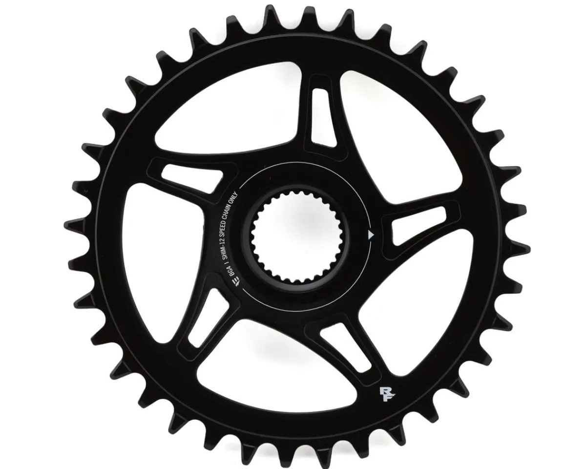 Race Face Chainrings & Accessories|Bosch G4 eMTB Direct Mount Chainring (Black) (1 x 12 Speed) (Single) (52mm Chainline) (36T)