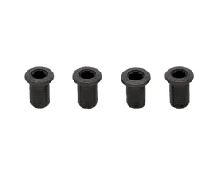 Race Face Chainrings & Accessories|Chainring Bolt Pack Set (Black) (12.5mm) (4)