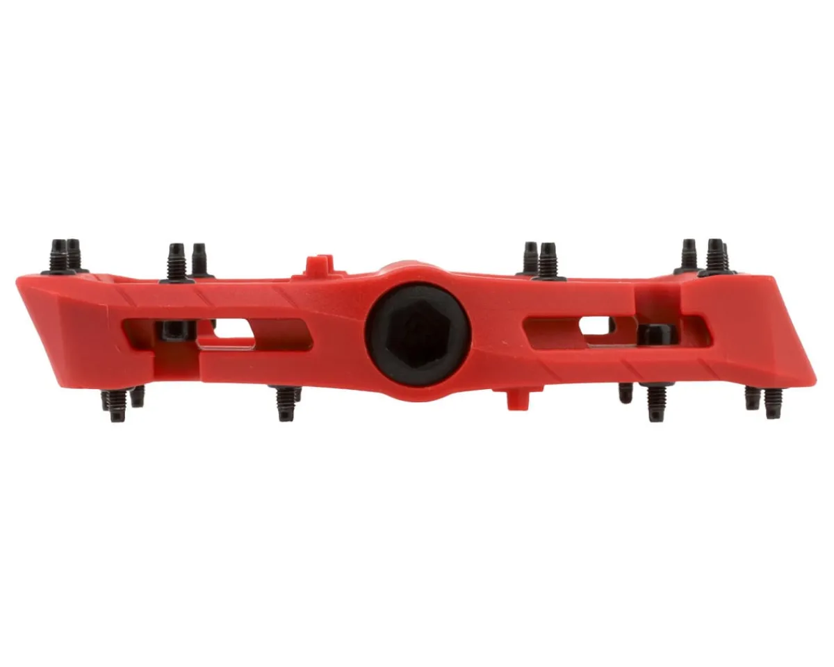 Race Face Pedals & Cleats|Chester Composite Platform Pedals (Red) (S)