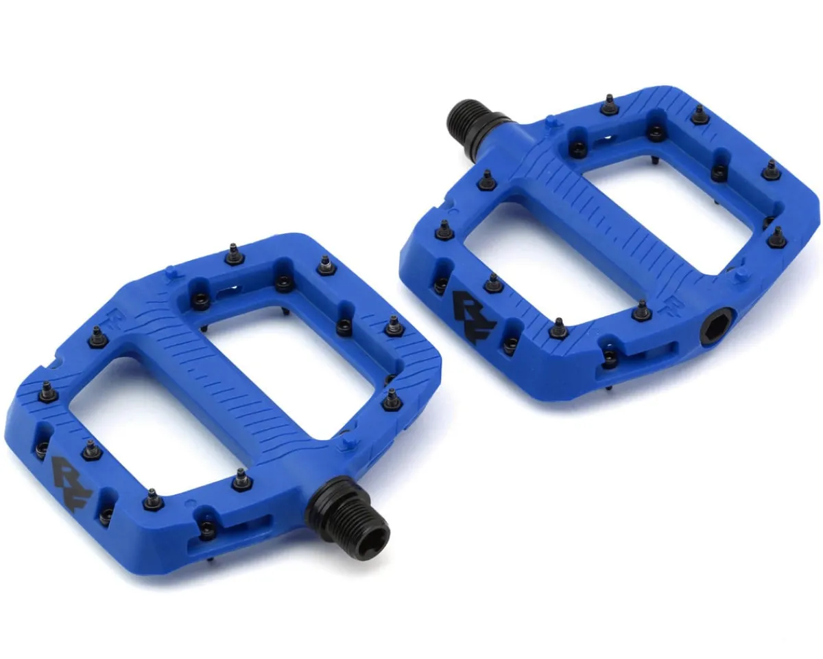 Race Face Pedals & Cleats|Chester Composite Platform Pedals (Blue) (S)