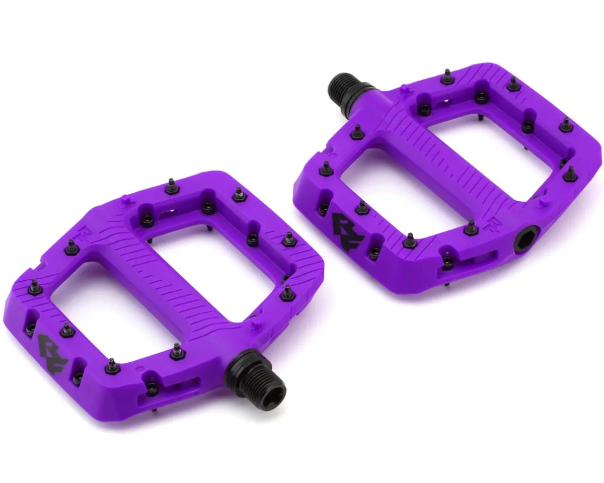 Race Face Pedals & Cleats|Chester Composite Platform Pedals (Purple) (S)