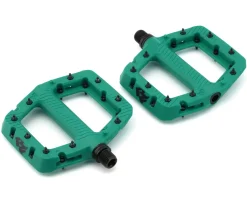 Race Face Pedals & Cleats|Chester Composite Platform Pedals (Green) (S)