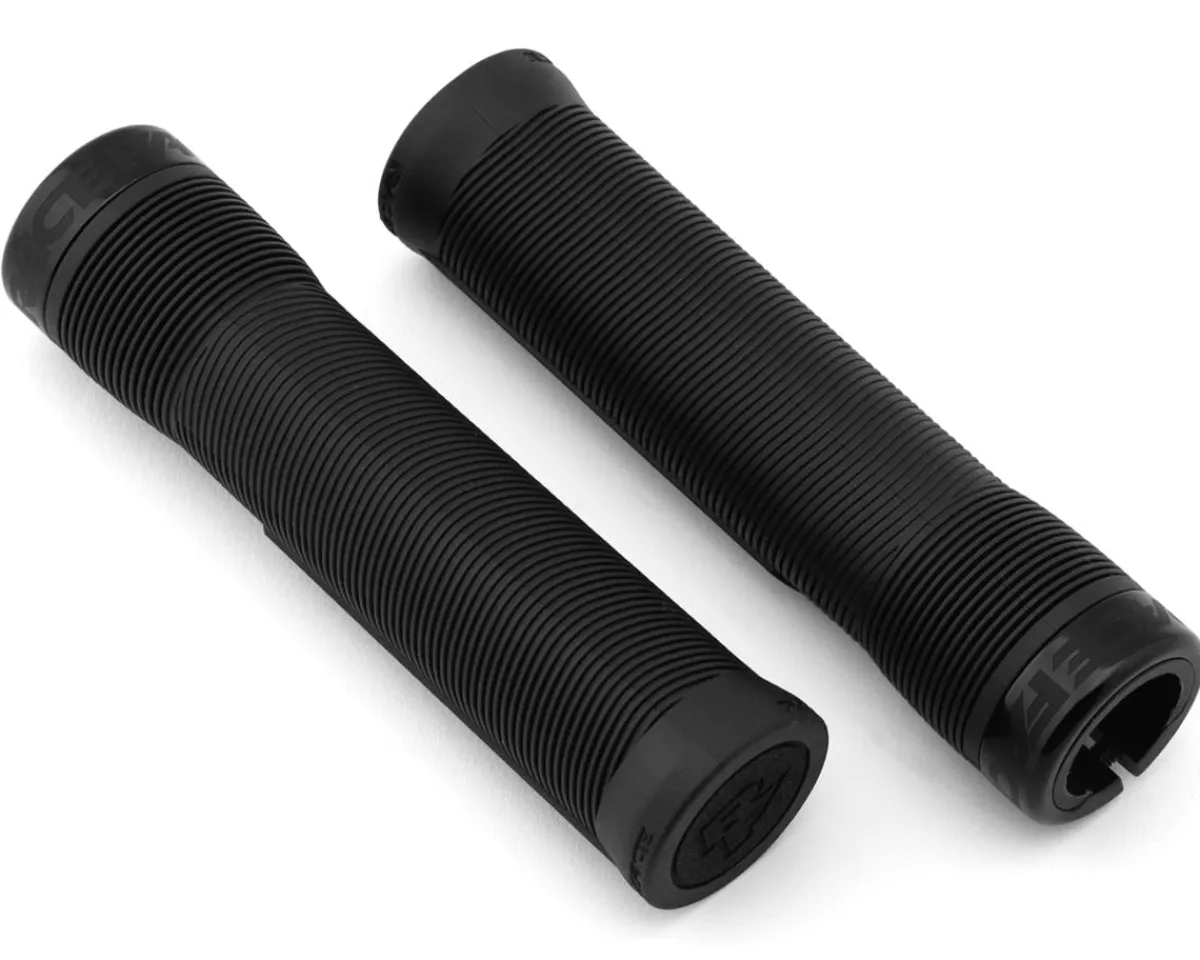 Race Face Grips & Handlebar Tape|Chester Lock-On Grips (Black/Black) (31mm)