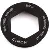 Race Face Cranksets & Parts|CINCH XC/AM Crank Puller Cap & Washer Set (Matte Black)