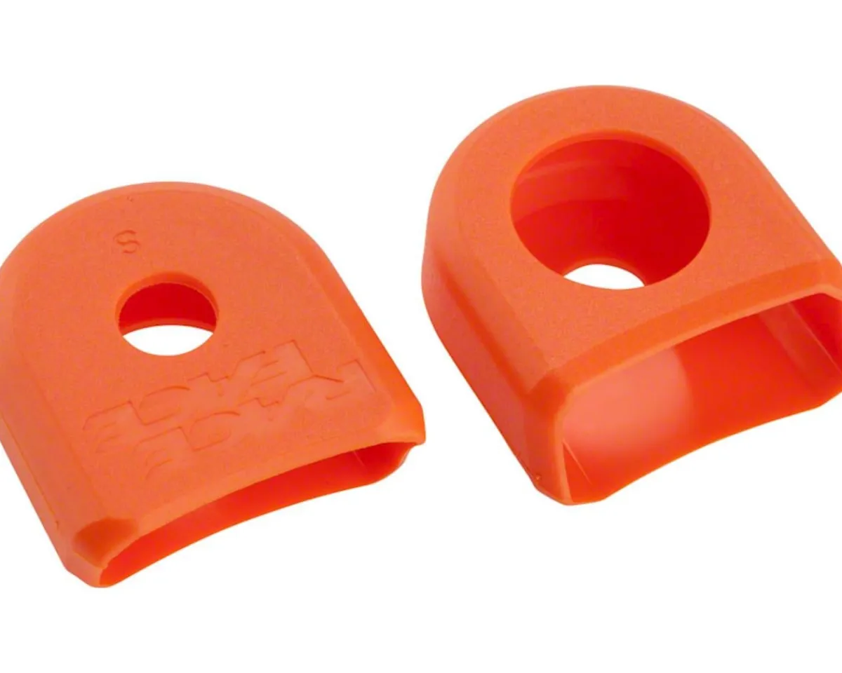 Race Face Cranksets & Parts|Crank Boots for Aluminum Cranks (Orange) (Pair)