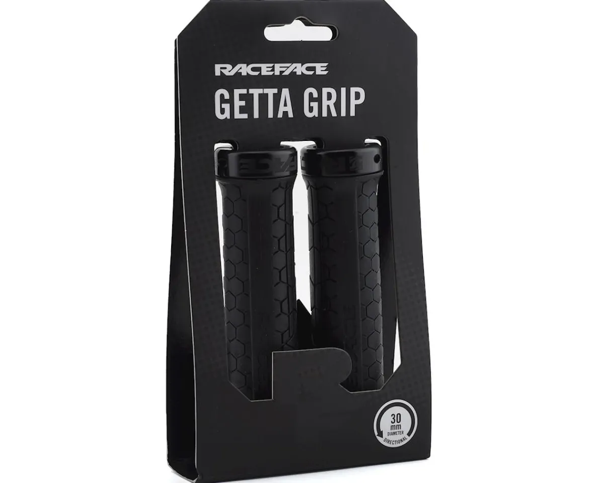 Race Face Grips & Handlebar Tape|Getta Grips (Black) (30mm)