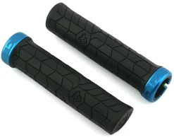 Race Face Grips & Handlebar Tape|Getta Grips (Black/Turquoise) (30mm)