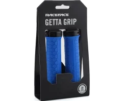 Race Face Grips & Handlebar Tape|Getta Grips (Blue/Black) (30mm)