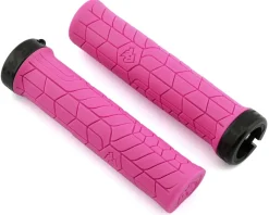 Race Face Grips & Handlebar Tape|Getta Grips (Magenta/Black) (30mm)